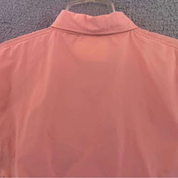 Spicy Tuna Shirt Mens Medium Vented Cape Back Short Sleeve Button Down Fishing - Picture 7 of 12